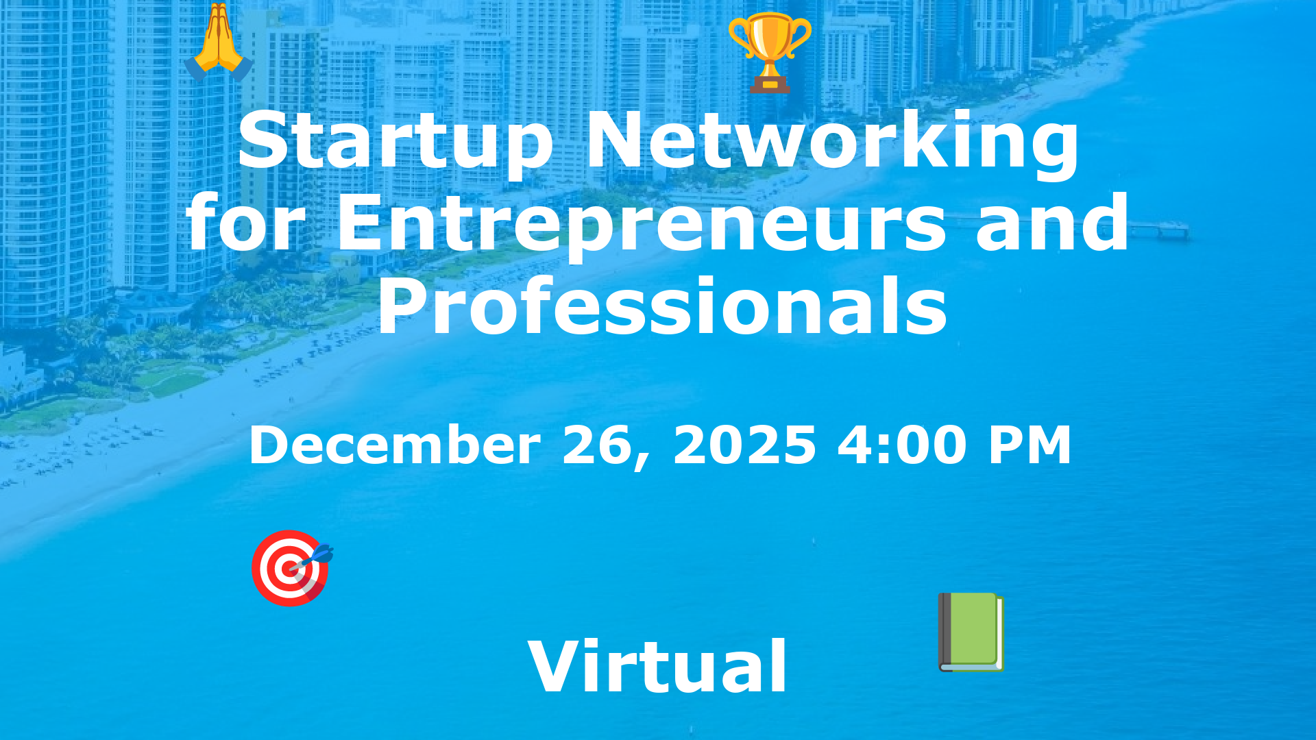 Startup Networking for Entrepreneurs and Professionals event image
